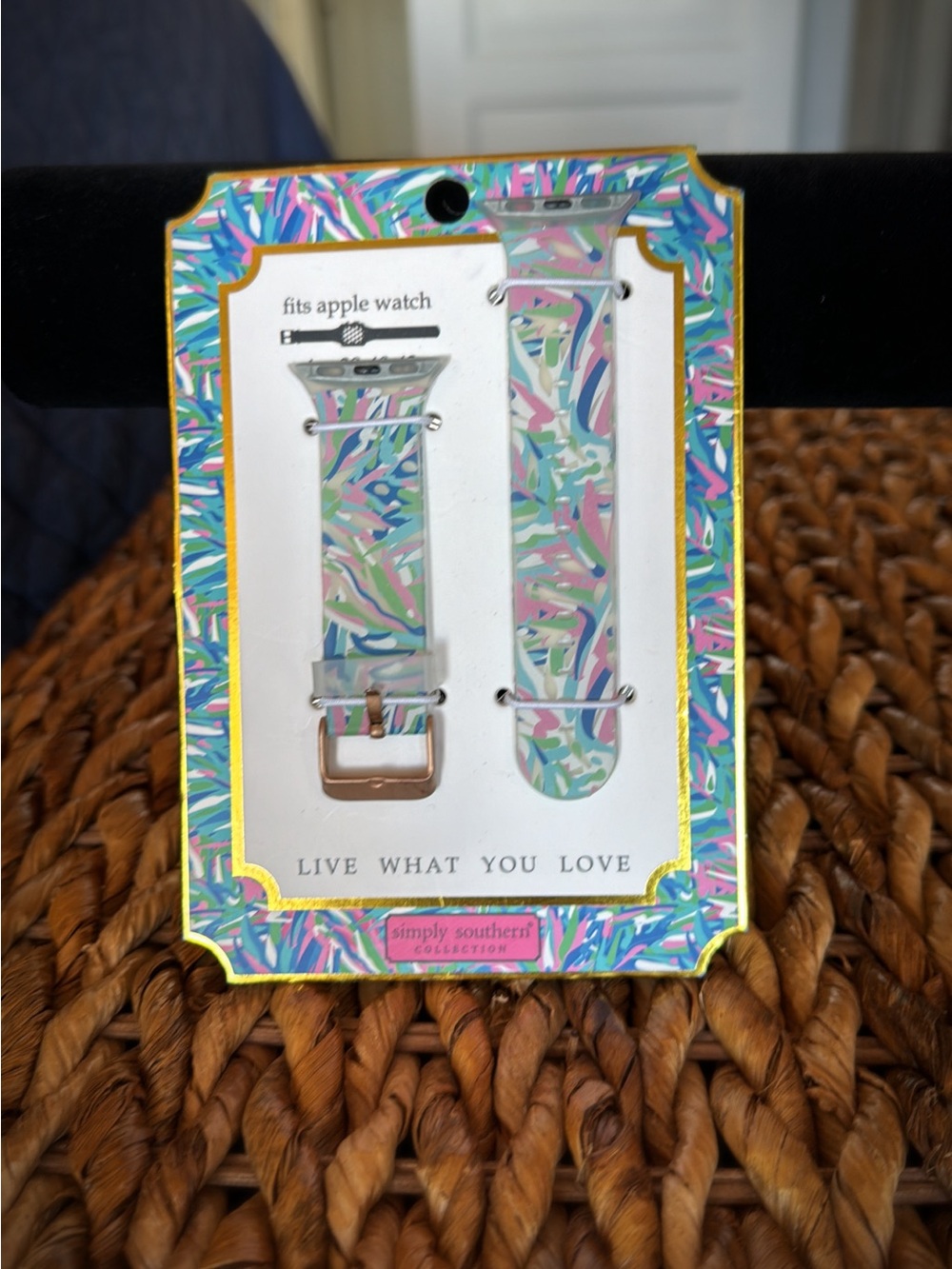 Simply Southern Pastel Abstract Apple Watch Band - Picture 7 of 7